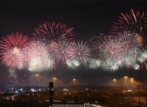 贵定县焰火晚会